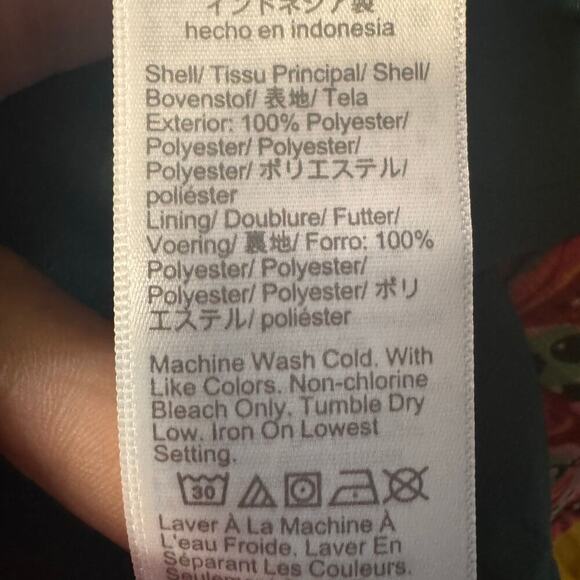 J.Crew Factory Ruffl V-neck Spring Mini Dress Lined Sz 16 Bloggers Favorite - Picture 8 of 8